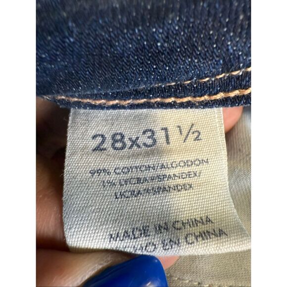 Bke Women's 28x31.5 Payton Universal Fit Mid Rise Bootcut Jeans Blue - Picture 6 of 8